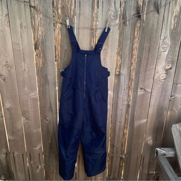 Cherokee kids skiing overall in dark blue size 6/7 - Picture 1 of 10